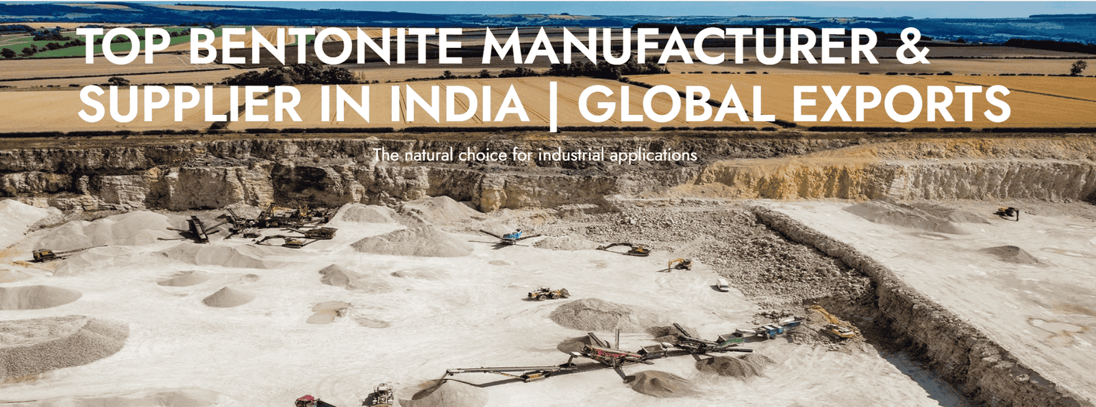 bentonite suppliers in India